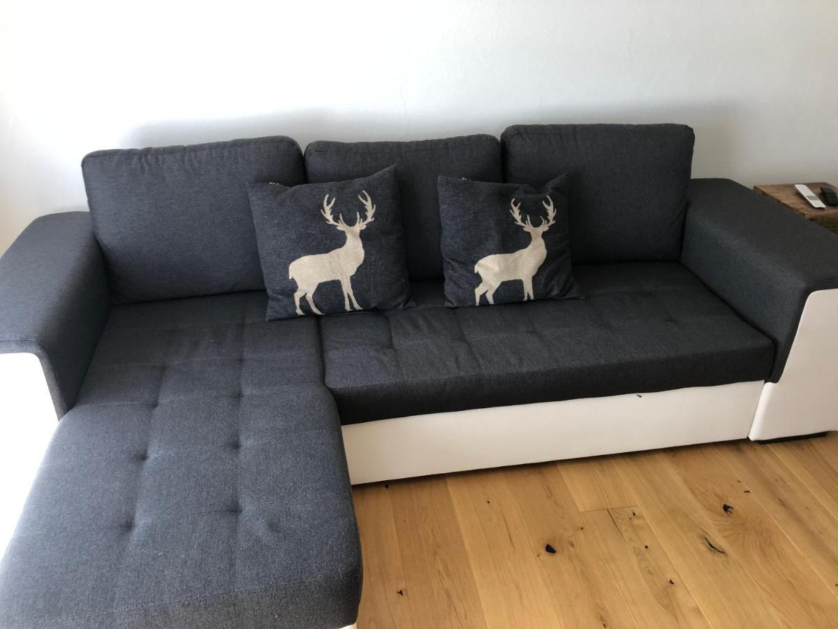Renovated 3 Rooms Apartment In Ruschein Near Laax Luaran gambar